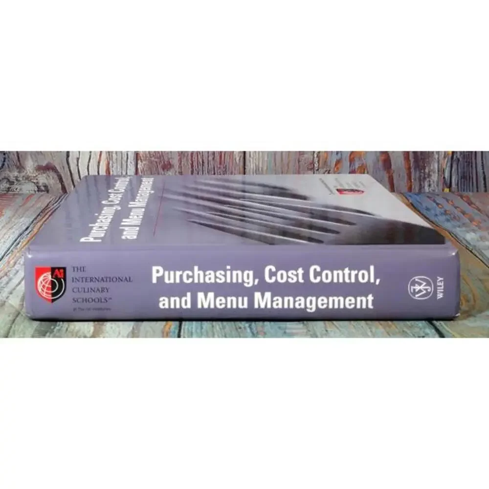 Purchasing,‎ Cost Control, and Menu Management - Professional Culinary Textbook